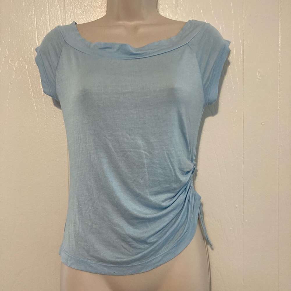 Outfit soft blue super soft detail top size M Juniors